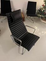 Vitra eams fauteuil, Design, Leer, 75 tot 100 cm, Zo goed als nieuw