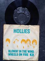 The Hollies - Blowin' in the Wind + Wheels on Fire 1969, Gebruikt, 7 inch, Single, Ophalen of Verzenden