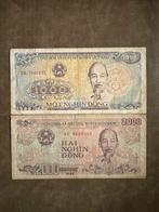 Vietnamese Bankbiljetten – 1000 & 2000 đồng (1988), Ophalen of Verzenden