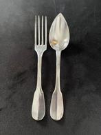 Prachtig  Frans antiek verzilverd  couvert., Ophalen of Verzenden