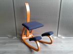 Variér (Stokke) Variable Balans met Rug (Blauw), Heel Mooi!, Blauw, Ophalen of Verzenden, Zo goed als nieuw, Variér