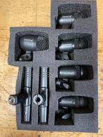 Set drum microfoons, Muziek en Instrumenten, Microfoons, Ophalen, Zo goed als nieuw, Instrumentmicrofoon