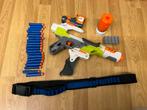 Nerf n-strike modulus ionfire incl 2 opzetstukken, Ophalen of Verzenden, Zo goed als nieuw