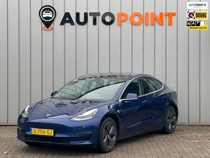 Tesla Model 3 Long Range AWD 75 kWh ORG NL 1E EIG DEALEROND, Auto's, Tesla, Bedrijf, Te koop, Model 3, 4x4, ABS, Airbags, Airconditioning
