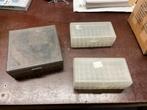 Munitie doosjes voor o.a. .44 magnum, special etc, Gebruikt, Ophalen of Verzenden, Doos