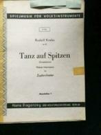 Rudolf Krebs - Tanz auf Spitzen, Muziek en Instrumenten, Gebruikt, Banjo of Mandoline, Ophalen of Verzenden, Artiest of Componist