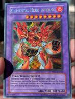 Yu-Gi-Oh! Elemental Hero Inferno PP02 Premium Pack !, Verzenden, Zo goed als nieuw, Losse kaart, Foil
