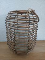 Windlicht, Huis en Inrichting, Woonaccessoires | Kandelaars en Kaarsen, Bruin, Ophalen of Verzenden, Zo goed als nieuw, Hout