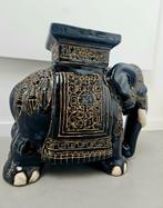 Vintage grote Plantentafel Olifant, Huis en Inrichting, Ophalen, Halfschaduw, Minder dan 100 cm