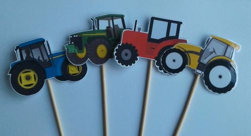 Tractor traktatie prikker, Hobby en Vrije tijd, Feestartikelen, Nieuw, Carnaval, Ophalen of Verzenden