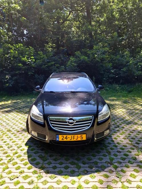 Opel Insignia Excl. 2.0 Turbo 162KW Sports Tourer 2009 Zwart, Auto's, Opel, Particulier, Insignia, Adaptive Cruise Control, Airconditioning