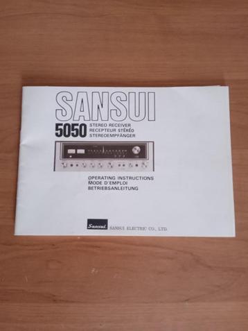 audio boekjes / manuals Sansui , Bang & Olufsun , Akai   beschikbaar voor biedingen