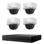 4MP Hikvision IP PoE beveiligingscamera set/NVR+4x camera's