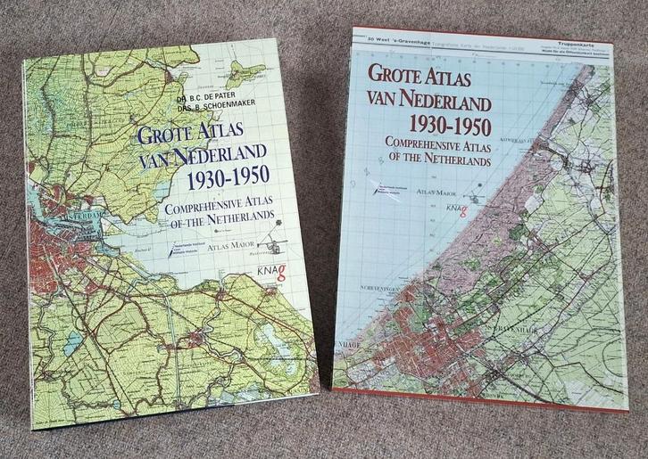 Grote Atlas van Nederland 1930-1950, Antiek en Kunst, Antiek | Boeken en Bijbels, Ophalen