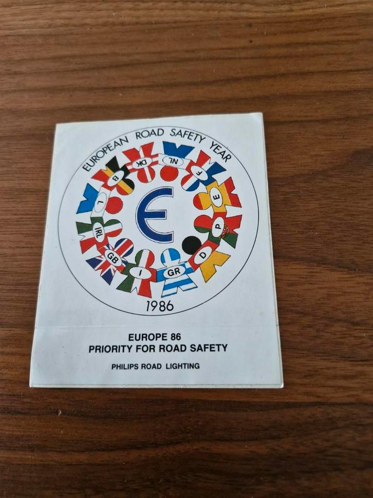 5894 Europees Verkeersveiligheidsjaar 1986 - Philips, Kinderen en Baby's, Speelgoed | Playmobil, Ophalen of Verzenden