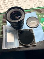 Canon EF-S 10-22mm USM Groothoeklens + 2 Filters, Ophalen of Verzenden, Gebruikt, Groothoeklens, Zoom