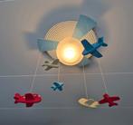 Leuke Kinderlamp met Vliegtuigjes, Ophalen of Verzenden, Zo goed als nieuw, Hout, Kindvriendelijk