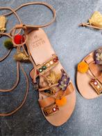 Nieuwe, echt leren sandalen van MABU By Maria Bk, maat 38, Overige kleuren, MABU By Maria Bk, Nieuw, Sandalen of Muiltjes