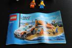 lego city coastguard met boot 60012, Kinderen en Baby's, Speelgoed | Duplo en Lego, Ophalen of Verzenden, Zo goed als nieuw, Complete set