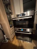 Bosch HSG636BS1/52 oven & CMG836NS1/49 magnetron set, 45 tot 60 cm, Gebruikt, Oven, Hete lucht