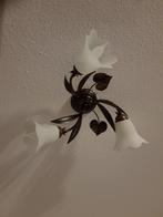 Koper bronz plafondlamp, Ophalen of Verzenden