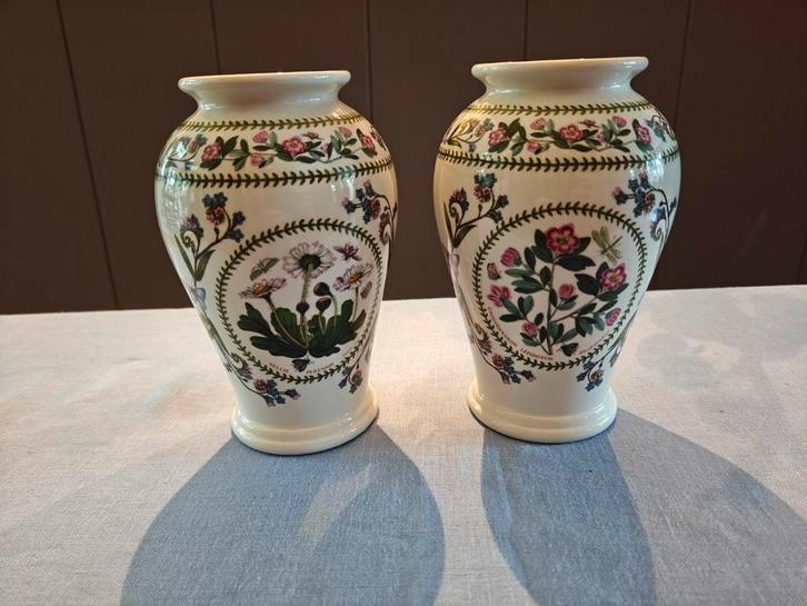 Portmeirion variations 2 vazen, Huis en Inrichting, Keuken | Servies, Zo goed als nieuw, Overige stijlen, Glas, Ophalen of Verzenden