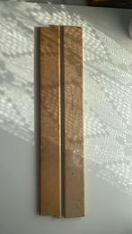 2 x deur plinten. Massief hout, Doe-het-zelf en Verbouw, Plinten en Afwerking, Ophalen, Eiken, Zo goed als nieuw, 200 tot 250 cm