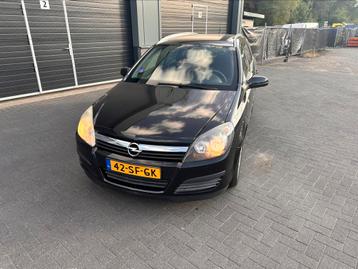 Opel Astra 1.8 16V St.wgn. 2005 Zwart beschikbaar voor biedingen