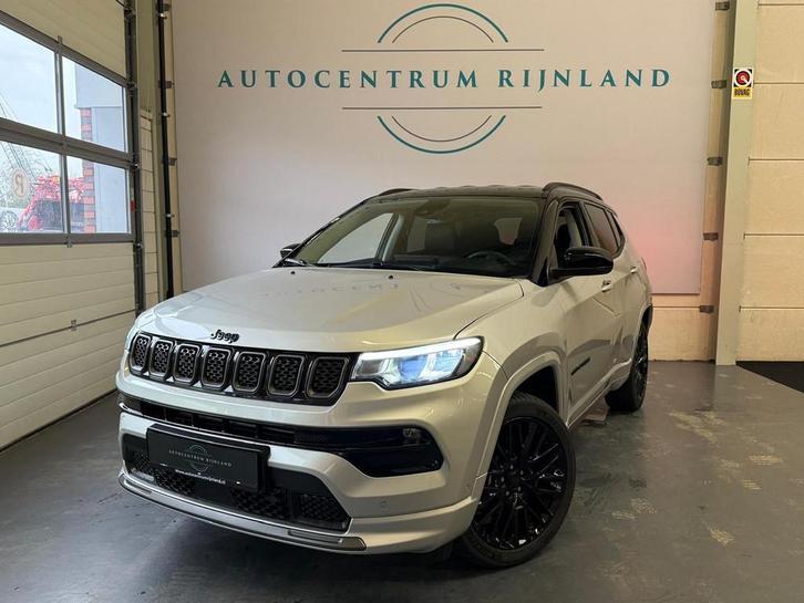 Jeep COMPASS 4xe 240 Plug-in Hybrid Electric S 1 Jaar Bovag, Auto's, Jeep, Bedrijf, Te koop, Compass, 360° camera, 4x4, ABS, Achteruitrijcamera