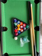 Mini pool table, Sport en Fitness, Zo goed als nieuw, Ophalen, Pooltafel