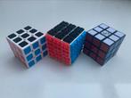 Drie kubussen, Ophalen of Verzenden, Minder dan 500 stukjes, Gebruikt, Rubik's of 3D-puzzel