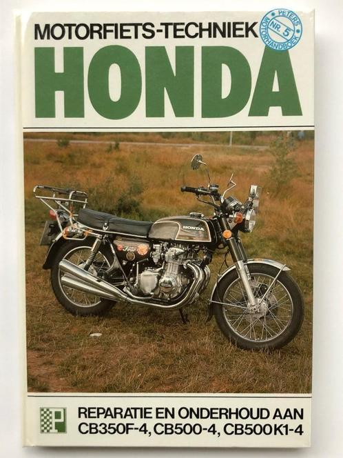 Honda CB350F-4, CB500-4, CB500K1-4 Motorfietstechniek *NIEUW, Motoren, Handleidingen en Instructieboekjes, Honda, Ophalen of Verzenden