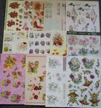 Set van 45x knipvellen - diverse sortering. Veel bloemen, Hobby en Vrije tijd, Kaarten | Zelf maken, Verzenden, Nieuw, Overige thema's