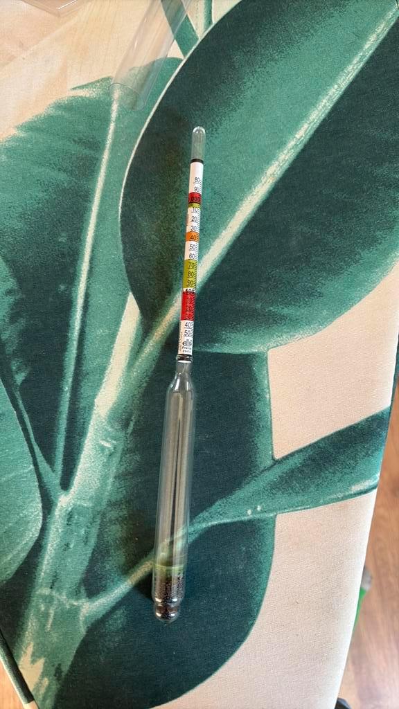 Hydrometer, Hobby en Vrije tijd, Overige Hobby en Vrije tijd, Zo goed als nieuw, Ophalen