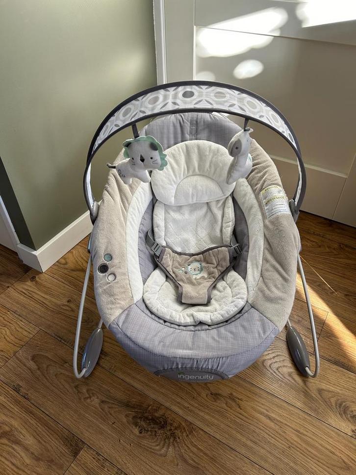 Wipstoel met wiebelfunctie en geluid, Kinderen en Baby's, Wipstoeltjes, Gebruikt, Wipstoel, Overige merken, Met gordel(s) of riempje(s)