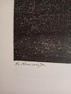 Harrie van Kruiningen prent, gesigneerd, Antiek en Kunst, Ophalen of Verzenden