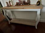 Houten console tafel, Ophalen, Gebruikt, 100 tot 150 cm, Overige houtsoorten