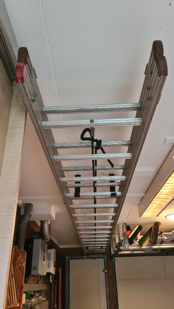 Te koop Altrex Ladder., Doe-het-zelf en Verbouw, Ladders en Trappen, Gebruikt, Ladder, 4 meter of meer, Opvouwbaar of Inschuifbaar