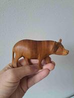 Waterbuffel van handsnijwerk, hout 13x5x7cm, Ophalen of Verzenden, Gebruikt, Dier