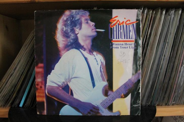 7" Single Eric Carmen - I Wanna Hear It From Your Lips / Spo, Cd's en Dvd's, Vinyl Singles, Gebruikt, Single, Pop, 7 inch, Ophalen of Verzenden