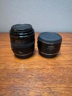 Canon EF50mm f/2.5 Compact Macro, incl life size converter, Ophalen of Verzenden, Zo goed als nieuw, Macrolens