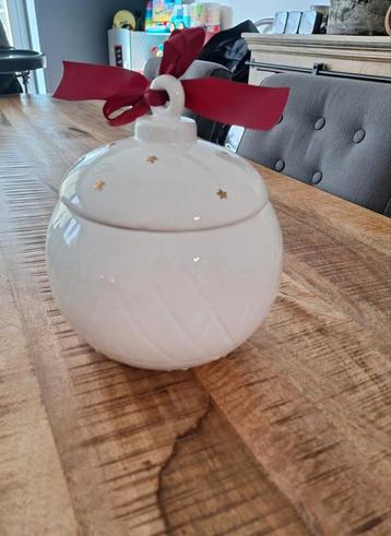 Riviera maison sparkling ornament storage jar
 beschikbaar voor biedingen