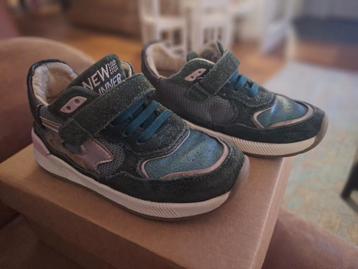 Shoesme Leren Sneaker, zo goed als nieuw! mt 27(valt als 26) beschikbaar voor biedingen