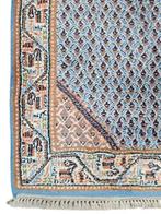 Handgeknoopt Perzisch wol tapijt loper Mir blue 77x243cm, Huis en Inrichting, Stoffering | Tapijten en Kleden, 200 cm of meer