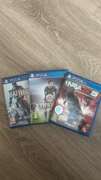 3 spellen playstation 4, Avontuur en Actie, Online, Ophalen of Verzenden, Zo goed als nieuw