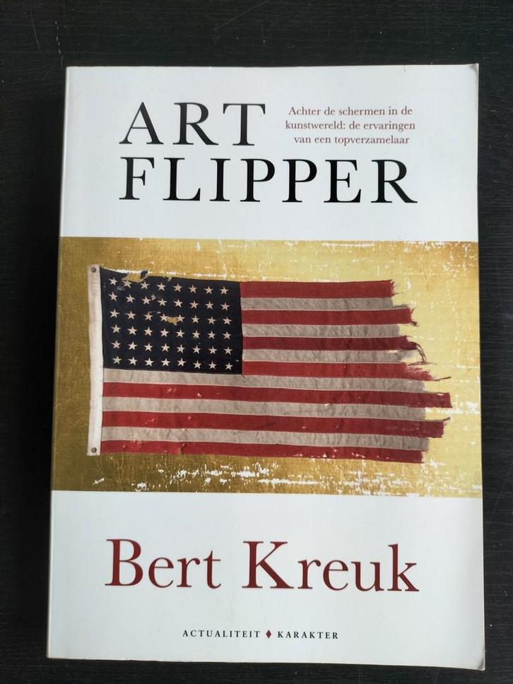 Bert Kreuk - Art flipper, Boeken, Overige Boeken, Zo goed als nieuw, Ophalen of Verzenden