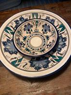 Tunesisch Aardewerk Servies - 14 Delig, Ophalen, Zo goed als nieuw, Bord(en), Overige stijlen