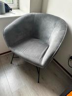 Grijze Fauteuil, Huis en Inrichting, Fauteuils, Ophalen, Gebruikt, Minder dan 75 cm, Stof