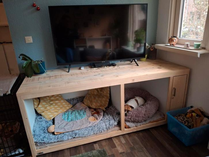 Hondendressoir, hondenbed, hondenmand, televisiekast, Dieren en Toebehoren, Hondenbenches, Ophalen