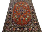 Perzisch tapijt - Sarouck - 192x135 cm - Handgeknoopt kleed, Gebruikt, 100 tot 150 cm, Ophalen of Verzenden, Crème